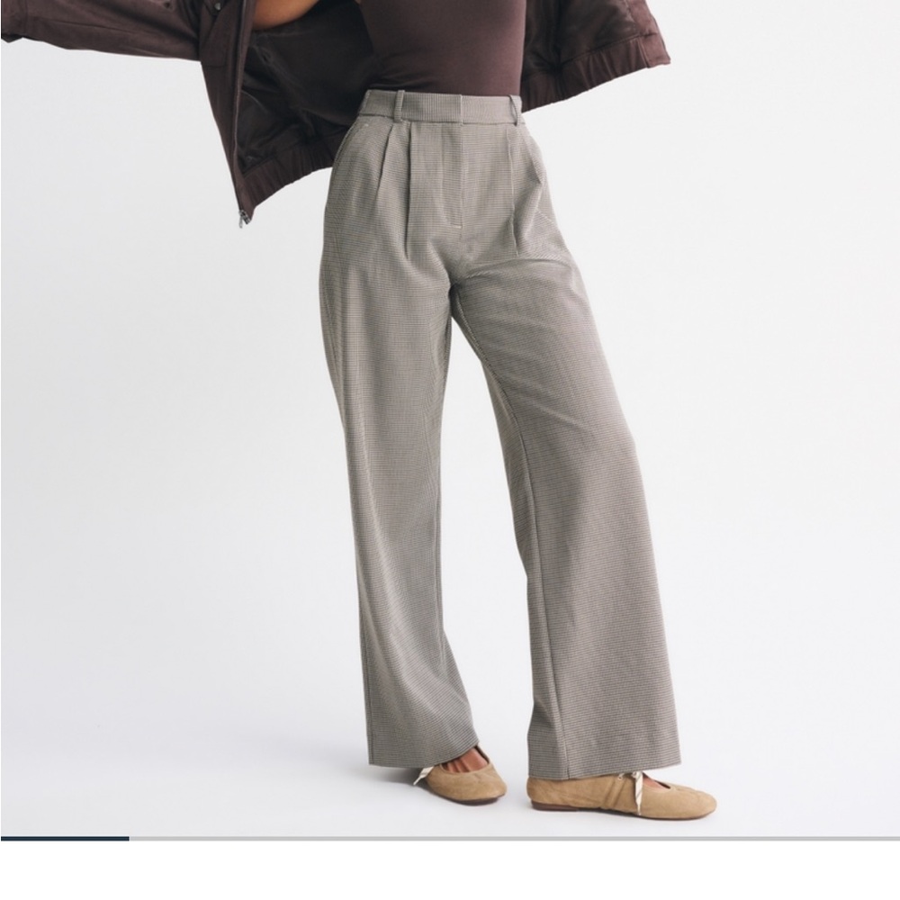 Abercrombie curve love sloane wide leg pant
